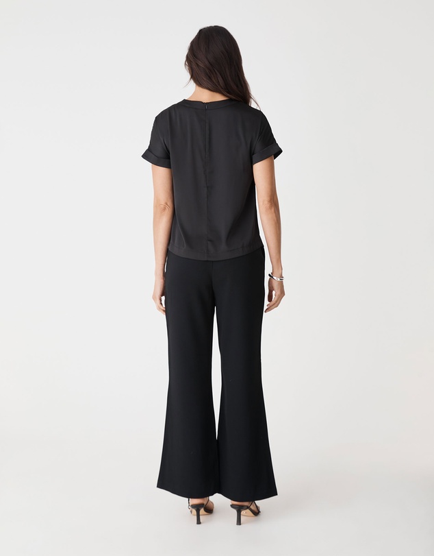 Forcast - Cameron Satin Tee