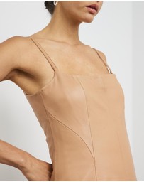 Sofia Irina - Leather Mini Dress
