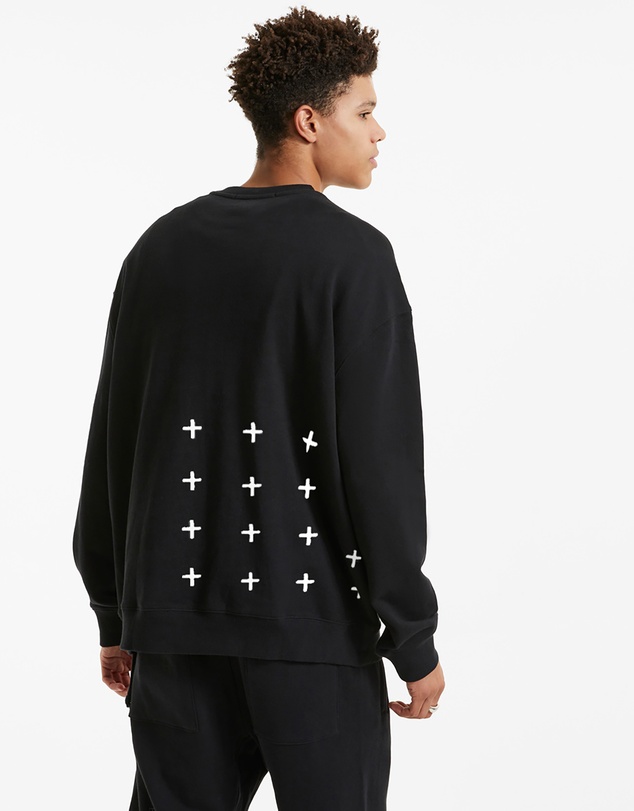 Ksubi - 4x4 Biggie Crew Jet Black