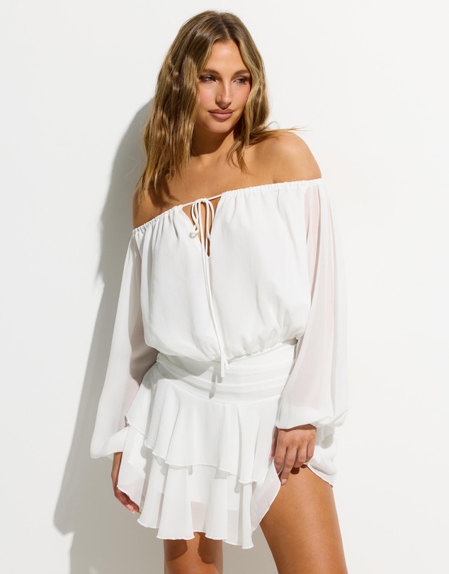Dazie - Ramona Off Shoulder Mini Dress
