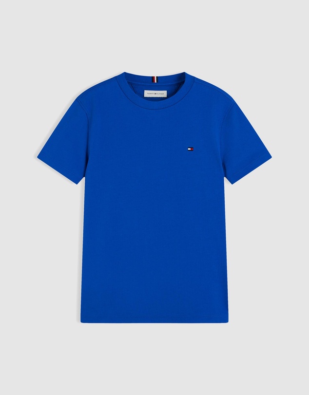 Tommy Hilfiger - Flag Embroidery Jersey T-Shirt - Teens
