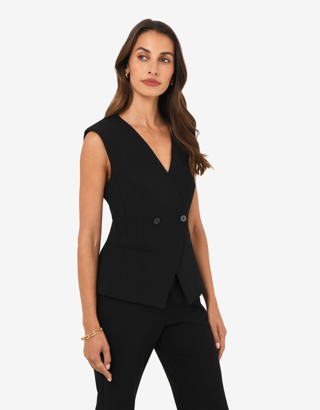 Forcast - Nikki Collarless Vest