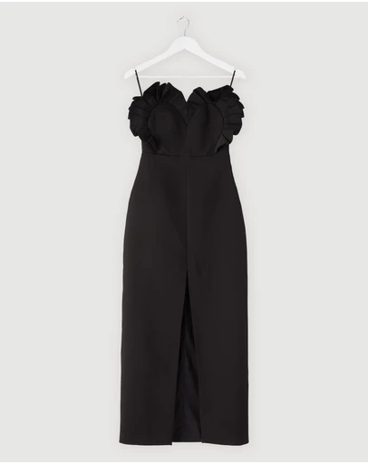 Revibe - Repaired BY JOHNNY. Anais Structured Strapless Dress - AU 8