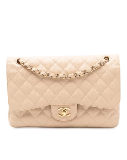 Pre-Loved by Azura Reborn - Pre-Loved Jumbo Classic Caviar Double Flap