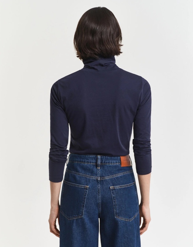 Gant - Lightweight Cotton Turtleneck Top