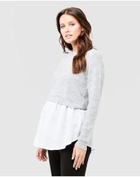 Ripe Maternity - Mandy Detachable Knit