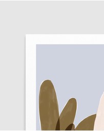 Olive et Oriel - Too Lazy To Yoga by Ivy Green Illustrations Art Print