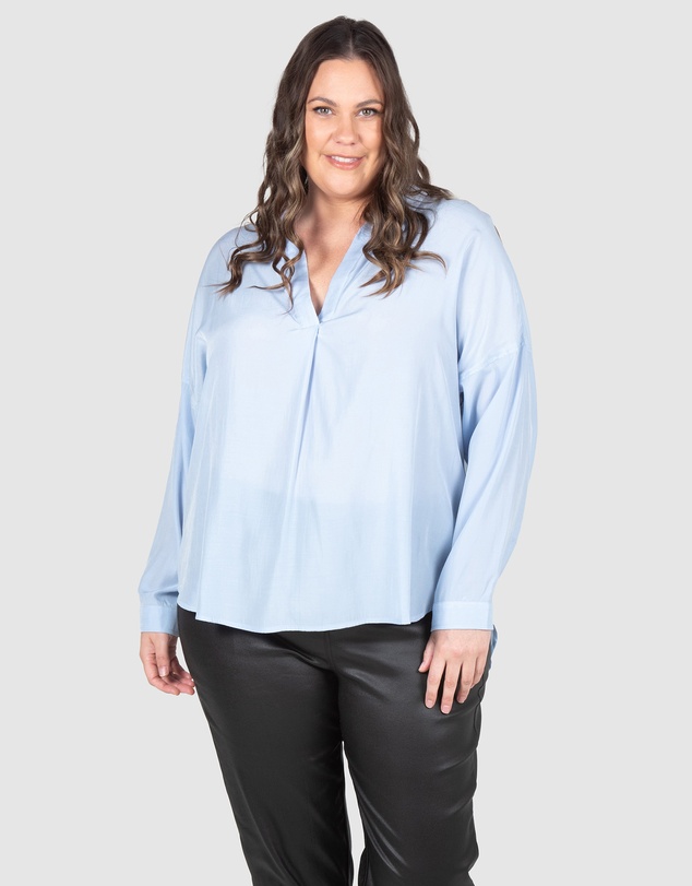 Love Your Wardrobe - Iris Soft Placket Shirt