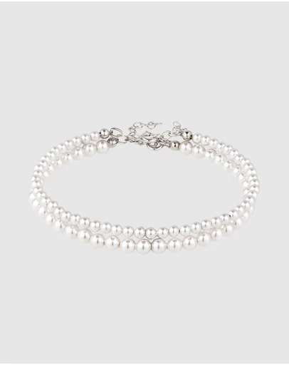 Elli Jewelry - Swarovski® Pearl Bracelet Set