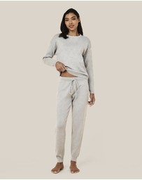 Papinelle - Cosy Pointelle Long Sleeve Top and Jogger