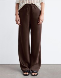 & Other Stories - Drawstring Twill Trousers