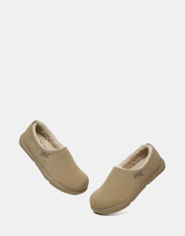 EVERAU - Australian Shepherd Ugg Brett Cow Suede Upper House Shoes