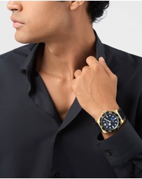Philipp Plein - AQUASTORM 44mm Gold-Tone Analogue Watch