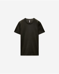 Calibre - Mercerised Crew T-shirt Army Green
