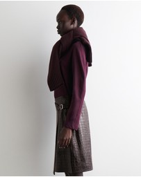 COS - Rounded Jersey Top