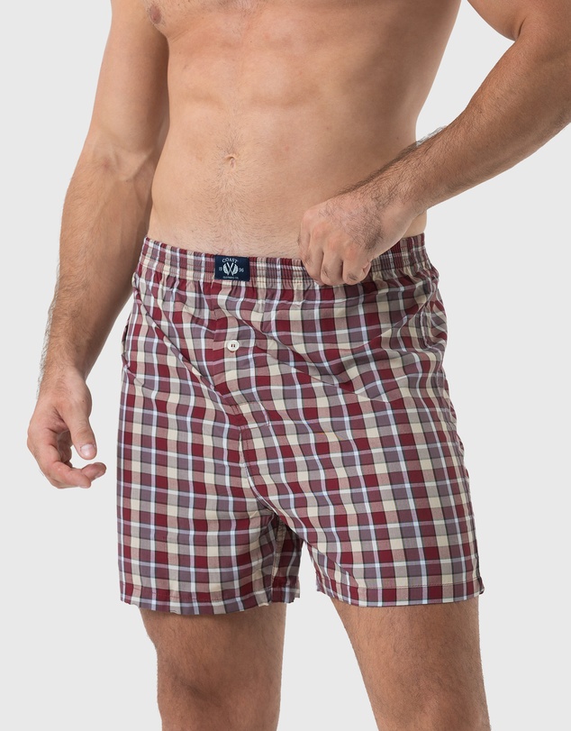 Coast Clothing - 2 Pack Bamboo Boxers In Red