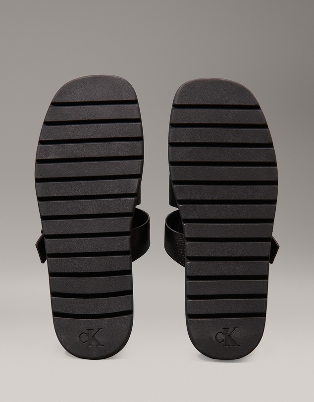 Calvin Klein - Leather Fisherman Sandals