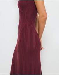 AERE - Tori Rib Knit Dress