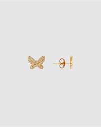 FAIRLEY - Butterfly Pave Studs