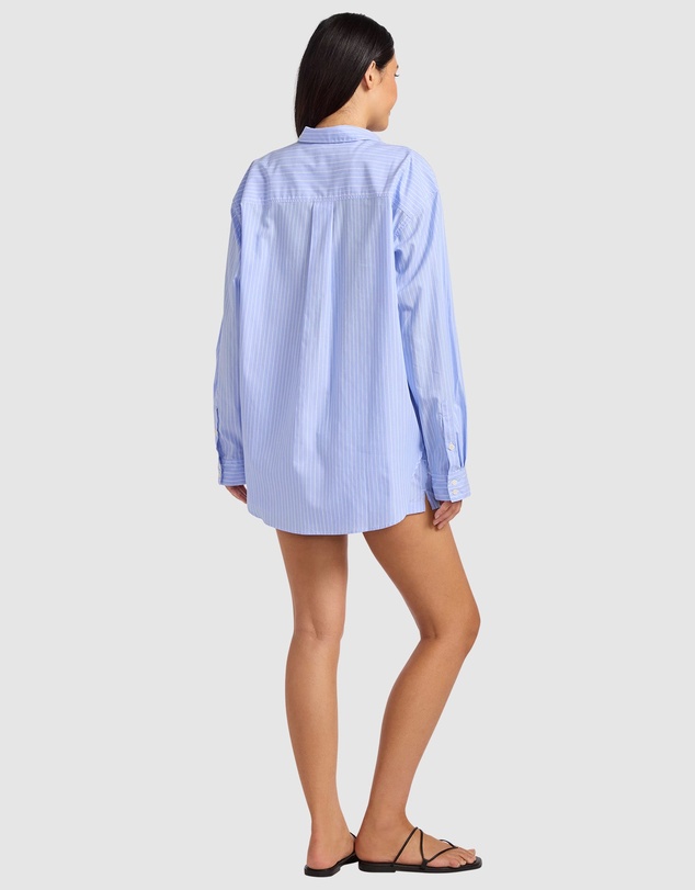 Seafolly - Wear Now Stripe Oversized Shirt