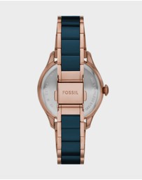 Fossil - Gilmore Rose Gold Analogue Watch