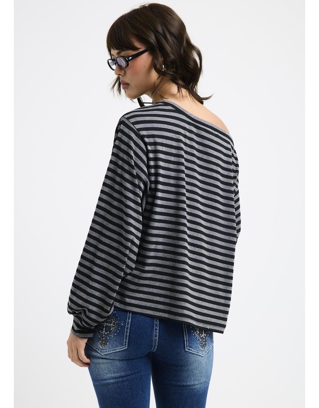 Neon Hart - Dylan One Shoulder Long Sleeve Top