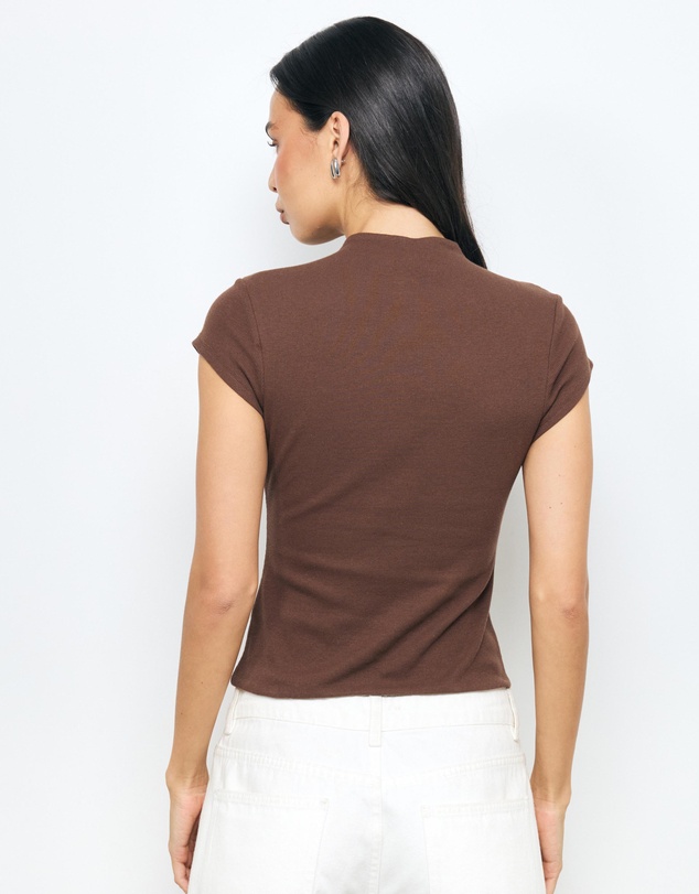 AERE - Sabine Button Down Top