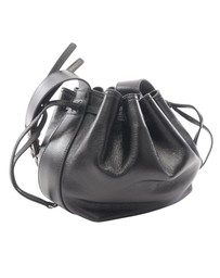 Pre-Loved by Azura Reborn - Pre-Loved Small Leather Pumpkin Bucket Bag