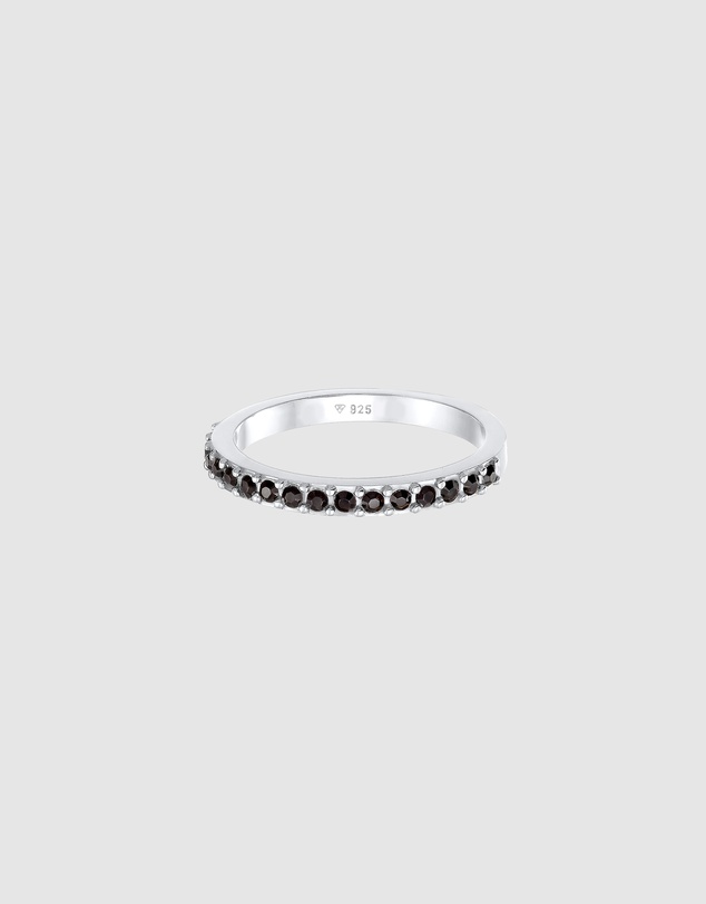 Elli Jewelry - Memoire Band Ring in 925 Silver