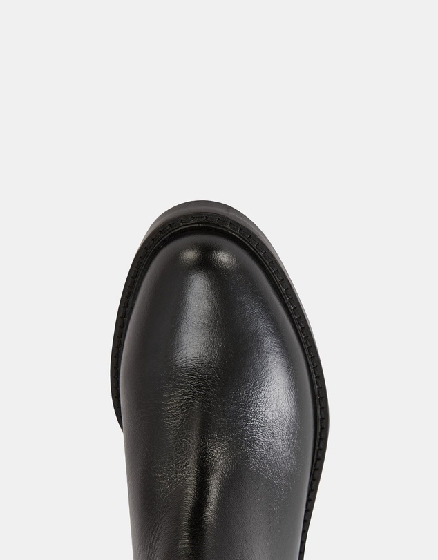 Wittner - Bobby Long Boots Black Leather