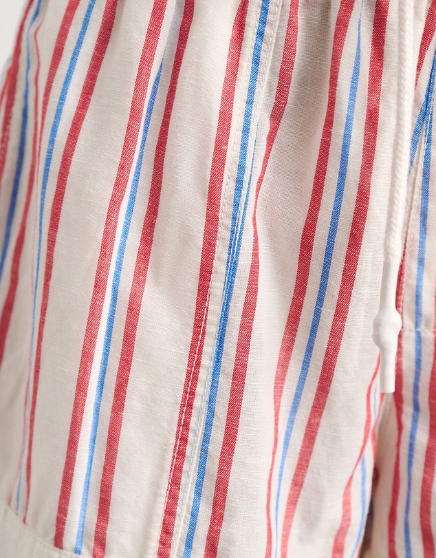 Jag - Gigi Stripe Pull On Short - ICONIC EXCLUSIVE