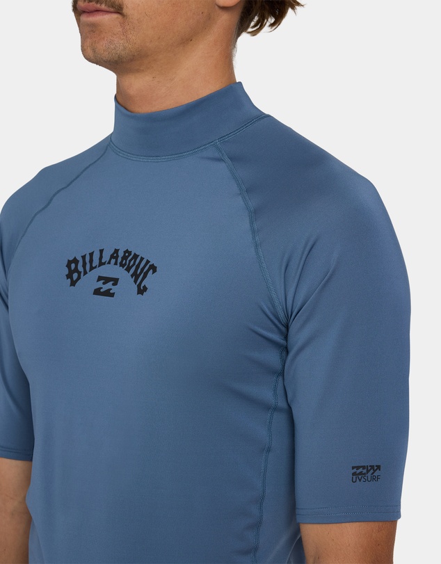 Billabong - Mens All Day Arch Performance Fit Short Sleeve Rashguard