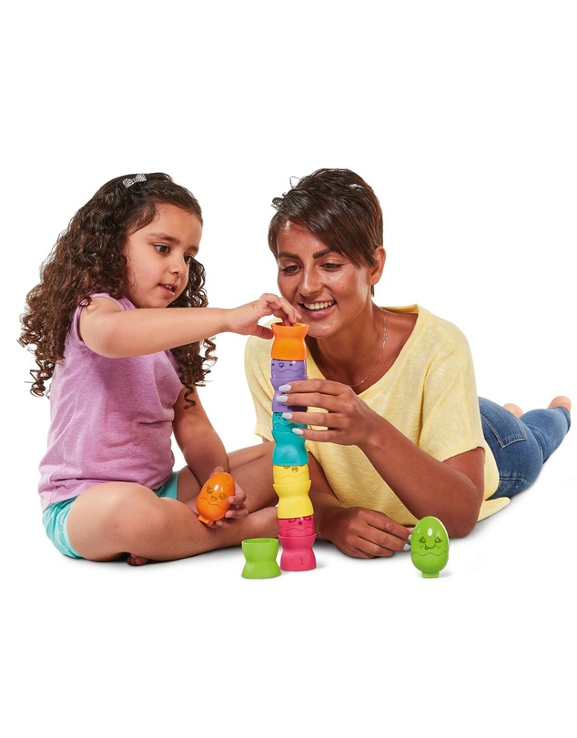 Toomies - Hide & Squeak Egg Stackers