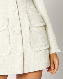 Winona - Ophir Trimmed Blazer Dress 