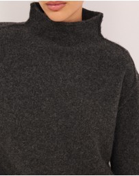 Calli - Collins Funnel Neck Knit Jumper