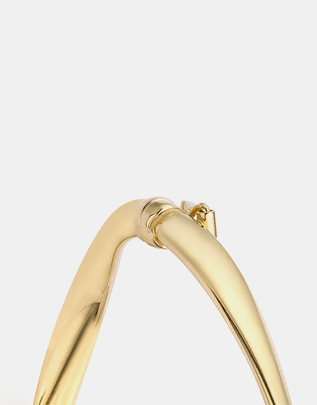 Zoe Olivia - 9K Gold Organic Twist Bangle