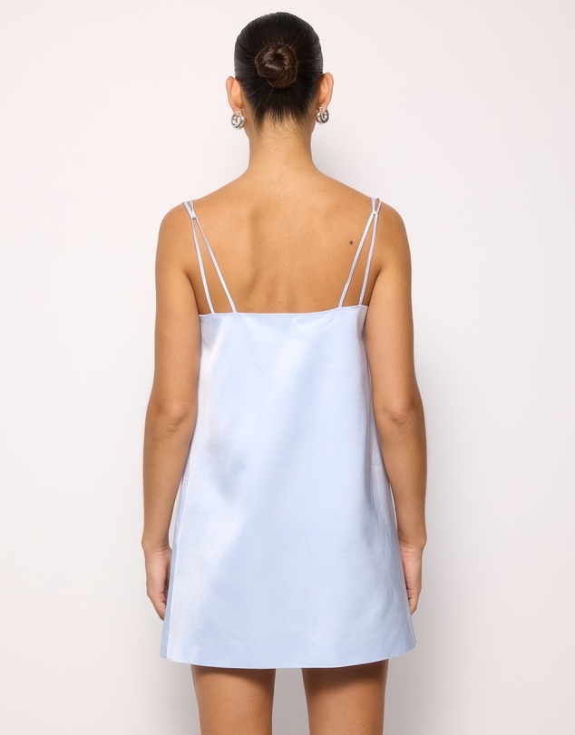 AERE - Rhi Satin Shift Mini Dress