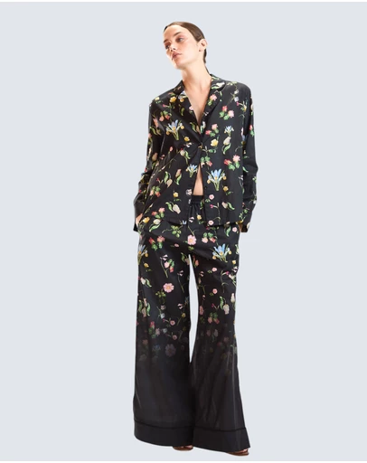 Cynthia Rowley - Botanical Noir Pj Pants