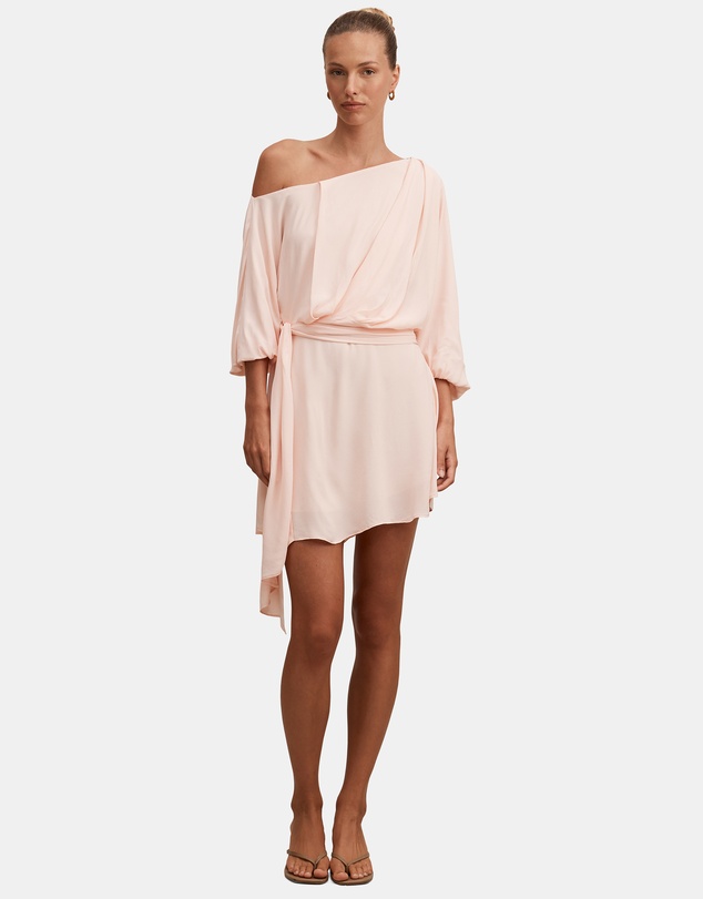 Forever New - Sammy Tipped Draped Mini Dress