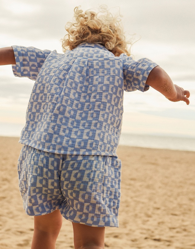Kynd Baby - Woven Shirt in Blue Sunrise