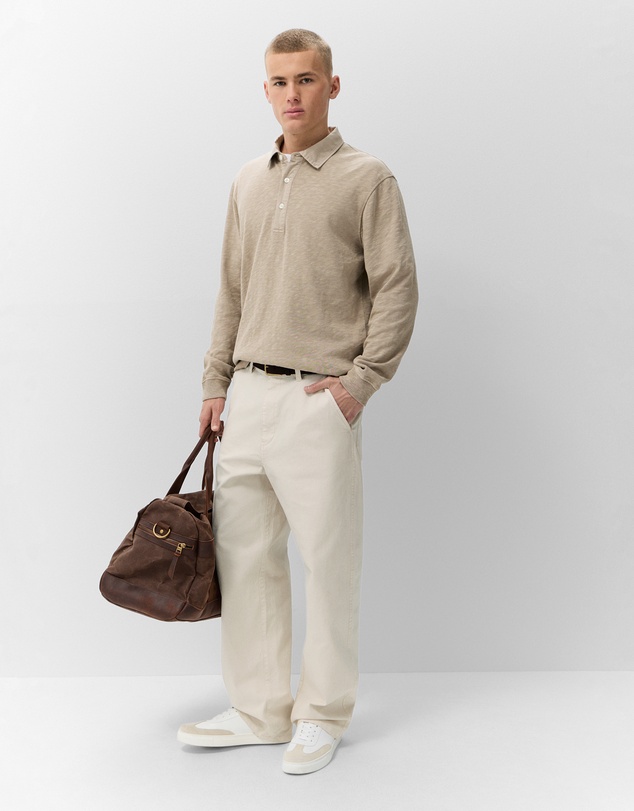 UNISON - Garment Dye L/S Polo