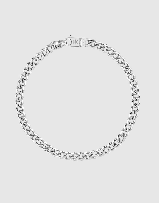Philipp Plein - Plein Icon Chain Silver-Tone Necklace