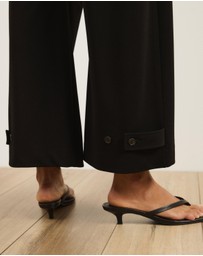 Atmos&Here - Bella Cuff Tab Pants