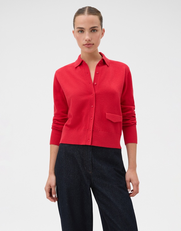 Oroton - Collar Cardigan