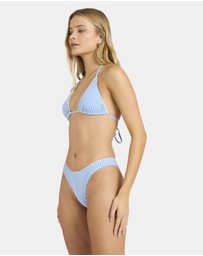 Billabong - Womens Mini Wave Check Hike Bikini Bottom