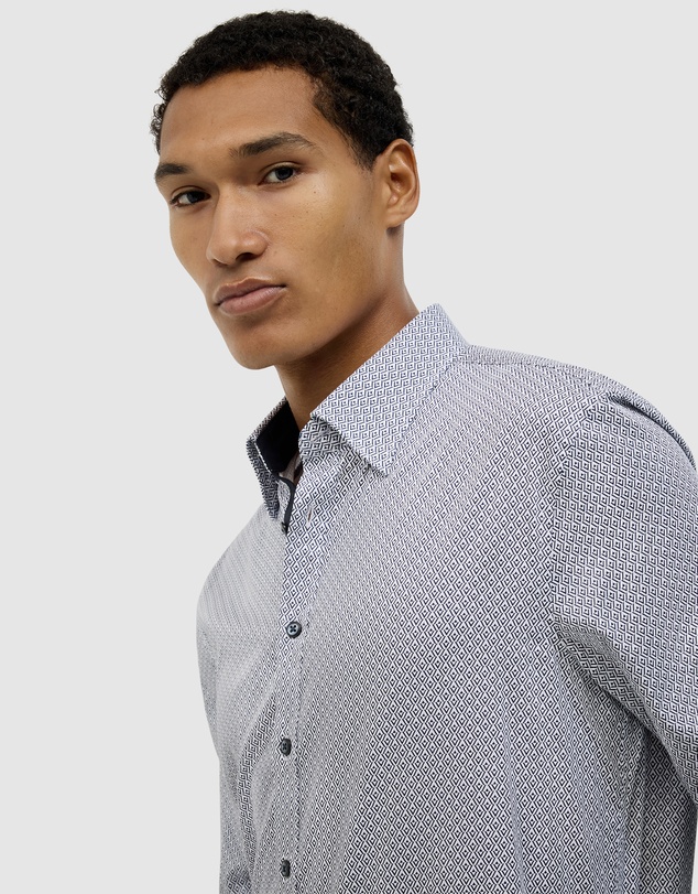 Politix - Asher Modern Geo Shirt