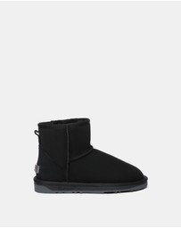 EVERAU - EverAU Ugg Mini Classic Double Faced Sheepskin Upper UGG Boots