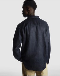 COS - Curved-hem Linen Shirt