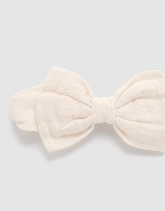 Purebaby - Bow Headband-Kids-Babies
