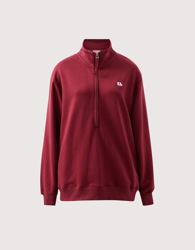 Ceres Life - Lonny Oversized Half Zip Sweat